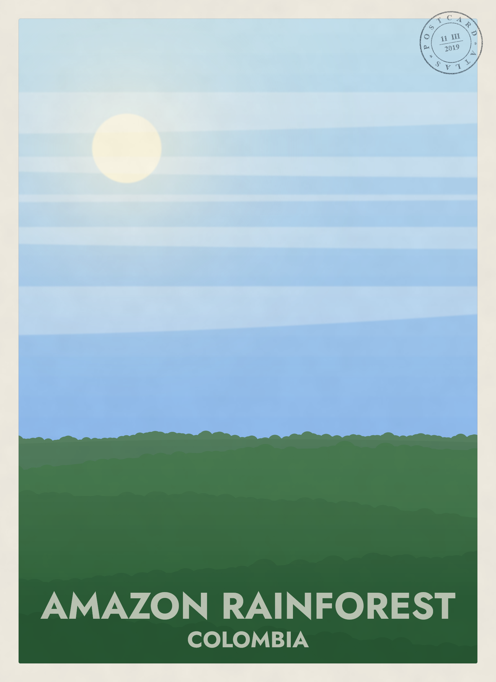 Amazon Rainforest during the day